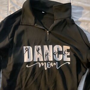 Black Dance Mom Pullover